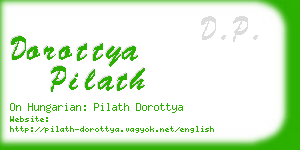 dorottya pilath business card